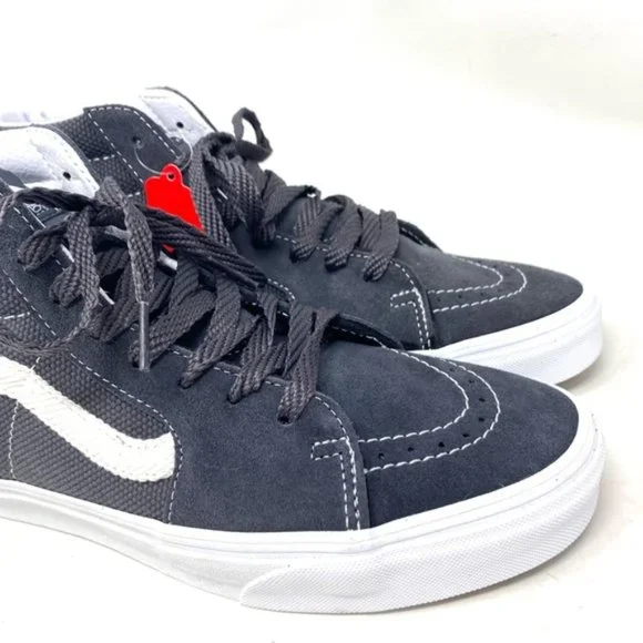 VANS Sk8-Hi Textured Asphalt Skate Shoes Women Sneakers Suede Canvas VN0005U91O7 - Picture 4 of 9